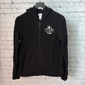 Mickey Mouse Black Zip-Up Hoodie  M